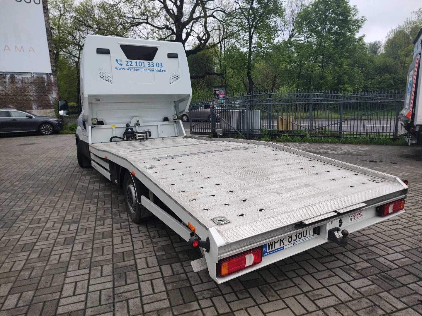 Wynajem Iveco Daily kat. B Autolaweta/Laweta/Hak/Sypialka ŚLĄSK