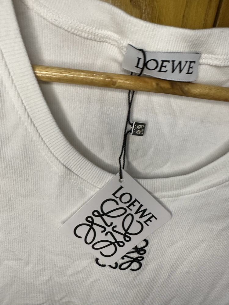 Top Loewe Branco tamanho M