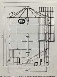 Silos zbożowy BIN 70t.