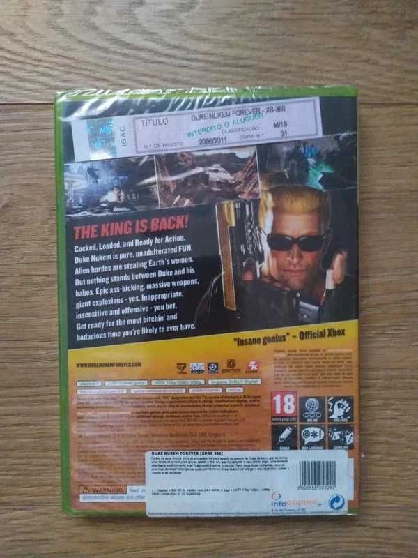 Xbox 360 Duke Nukem Forever (Novo)