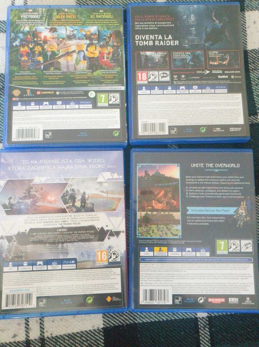 zestaw gier do PS4