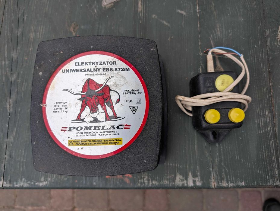 Elektryzator uniwersalny EBS-872/M z zasilaczem sieciowym