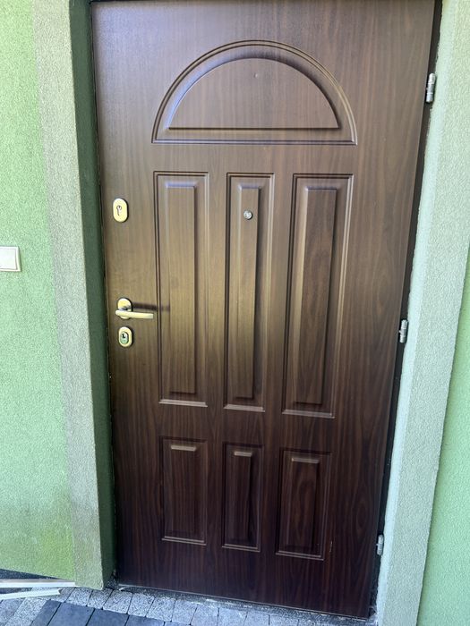 Drzwi zewnetrzne , wejsciowe z zamkiem Gerda