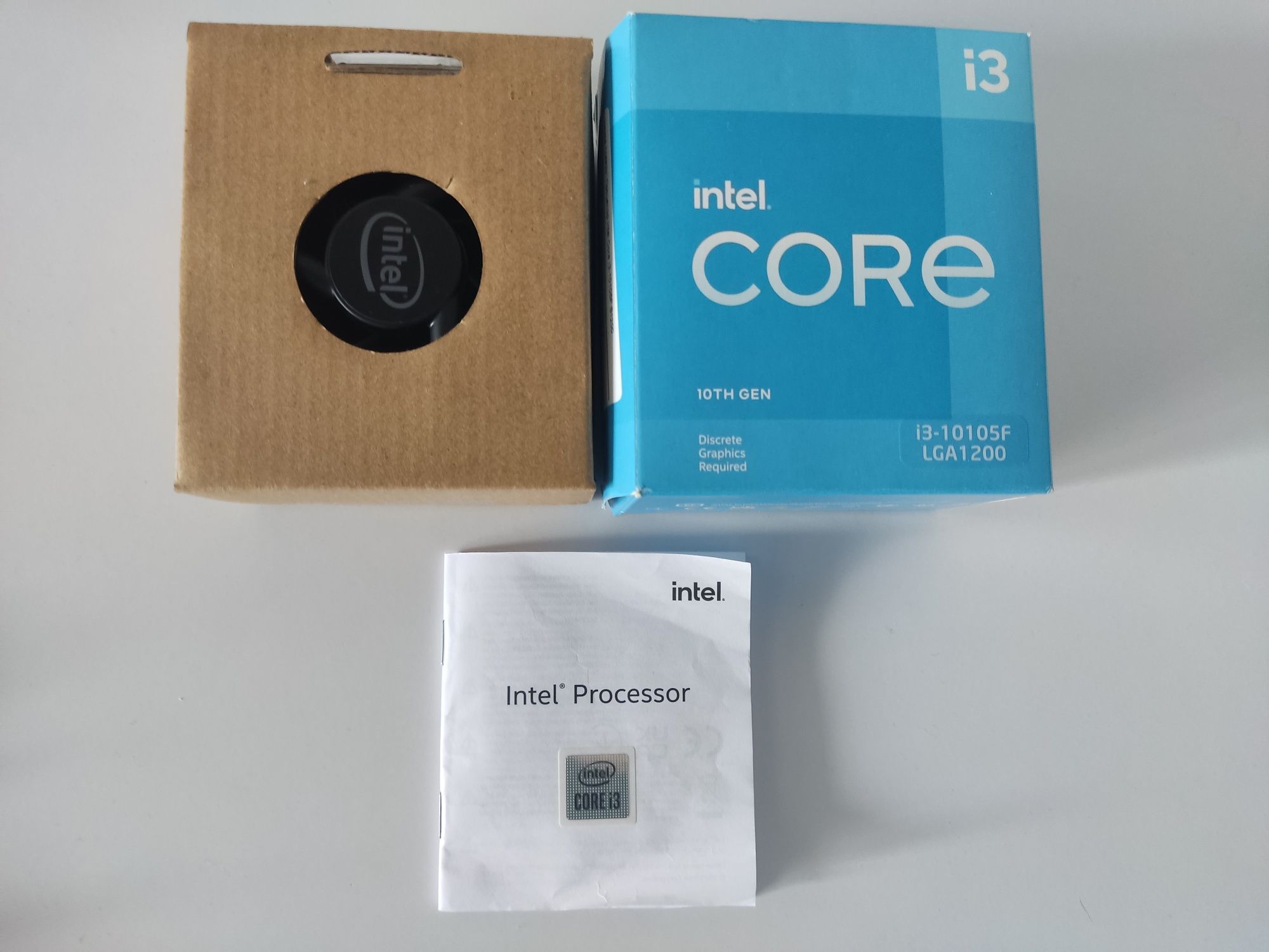 Процессор INTEL CORE i3-10105f BOX