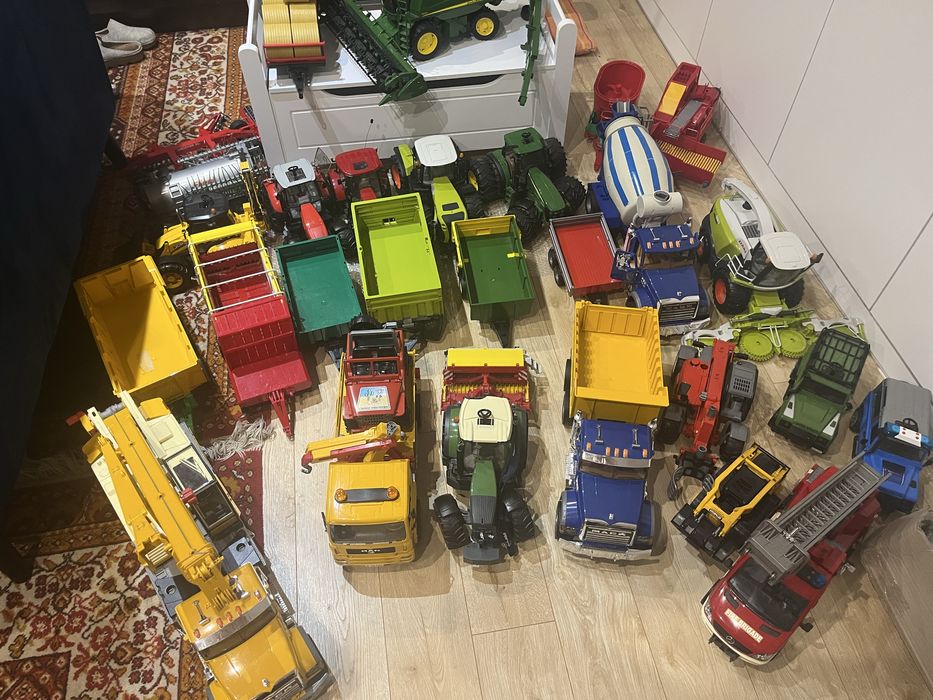 Zabawki Bruder- ciągniki,samochody…