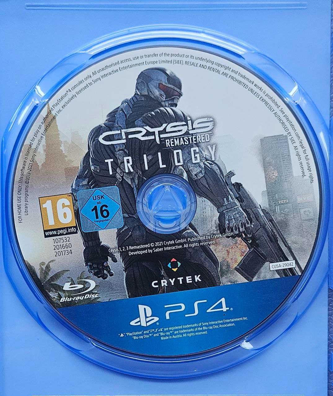 Crysis remastered trilogy 1 / 2 / 3 PS4 / PS5 - PL - TRYLOGIA