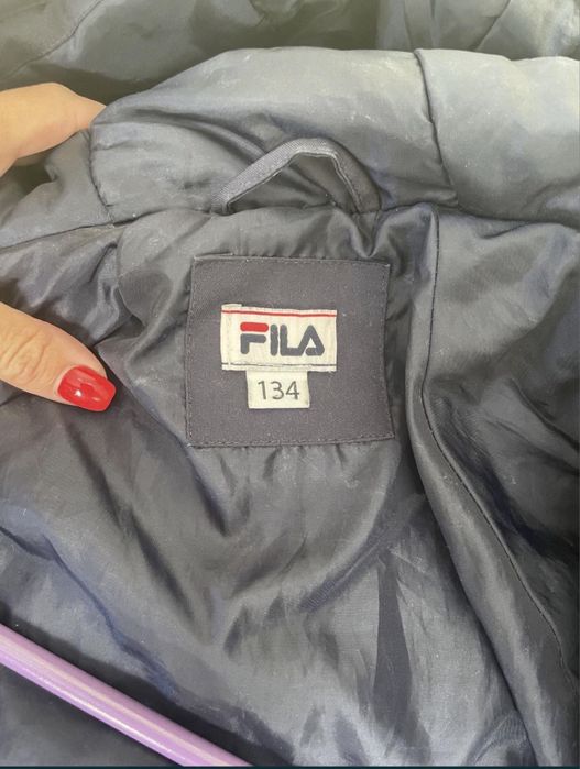 Зимова куртка дитяча Fila, оригінал
