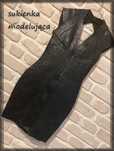 34 36 XS S sexi sukienka modelująca mini bandażowa bodycon wesele