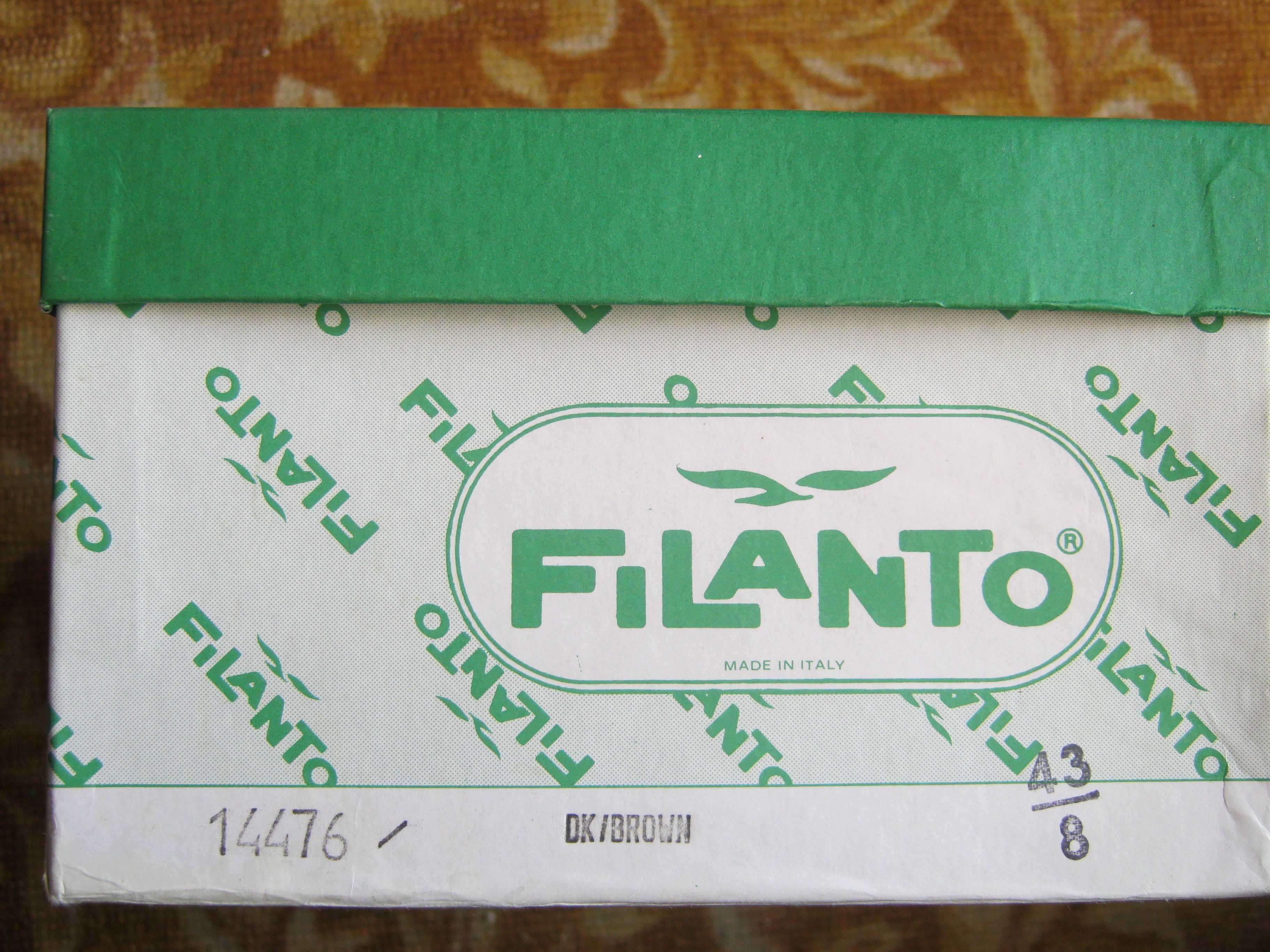 Туфли кожаные, изготовлены в Италии фирма Filanto, размер 43