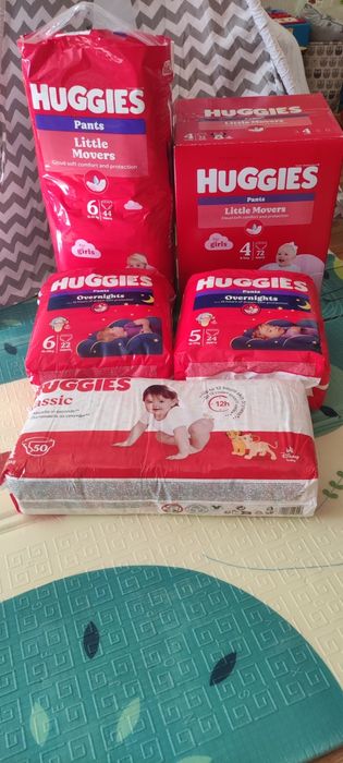 Підгузки і трусики huggies 4