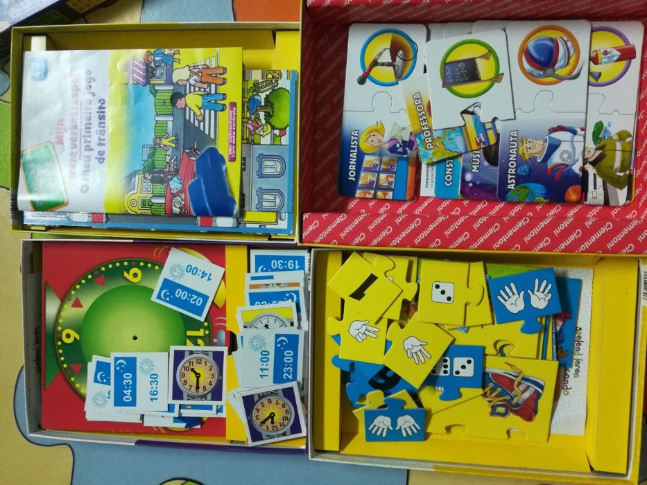 Jogos educativos Lote de 4