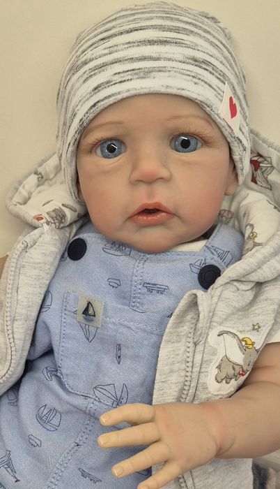 Кукла реборн мальчик лялька хлопчик 60 см