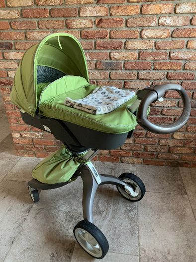 wózek Stokke Xplory komplet ( gondola, spacerówka) + gratisy Maxi Coss