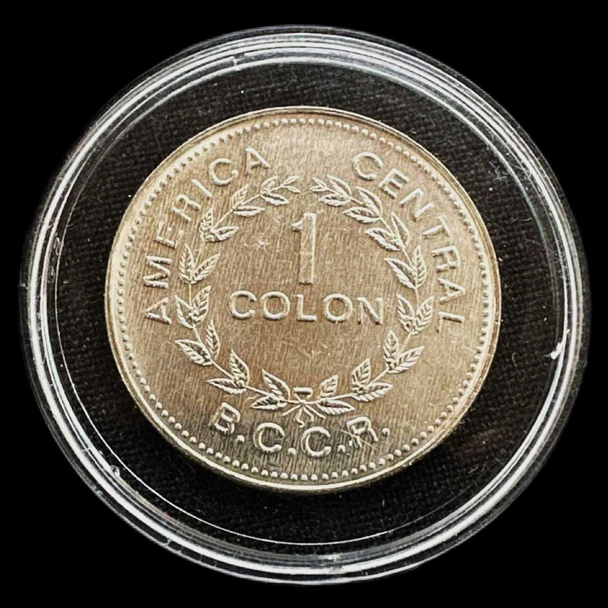 Moeda de 1 Colón - 1977 - Costa Rica