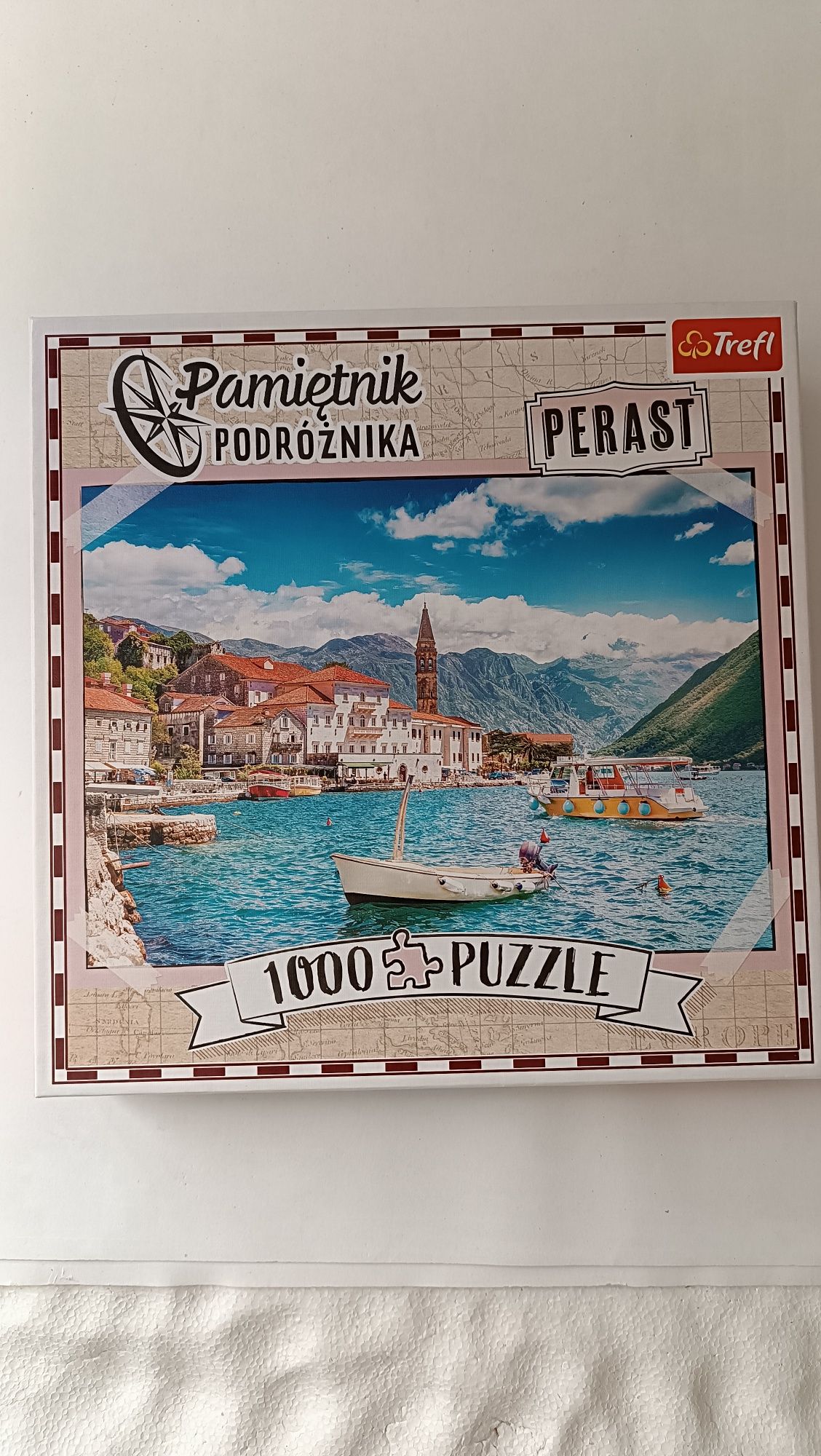 Puzzle Trefl 1000 pamiętnik podróżnika