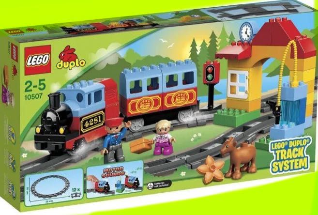 Podwójne tory LEGO DUPLO Mój Pierwszy Pociąg