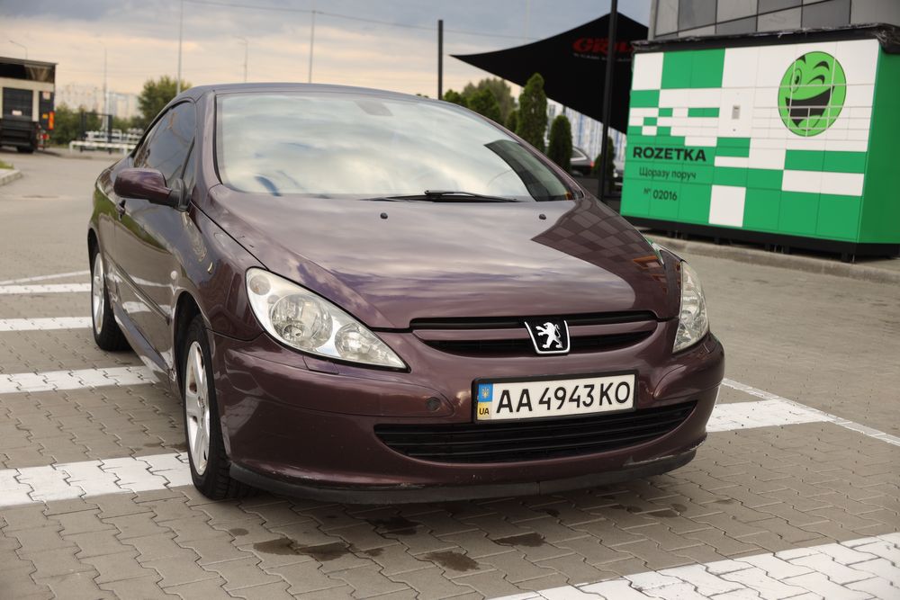 Peugeot 307cc кабриолет