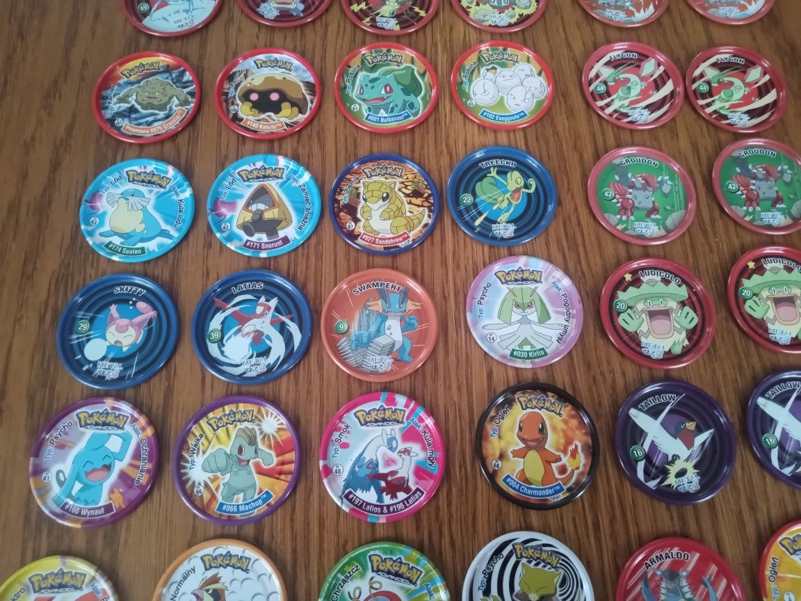 Metal tazo pokemon i inne