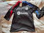 Imitação dum conjunto de fato de treino do clube de futebol Barcelona