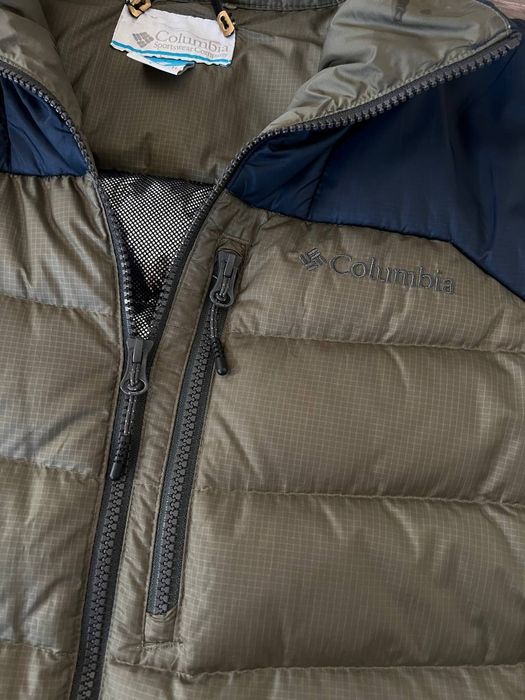 Kurtka Pikowana Ocieplana Męska Pozpinana Columbia z Nowych Kolekcji