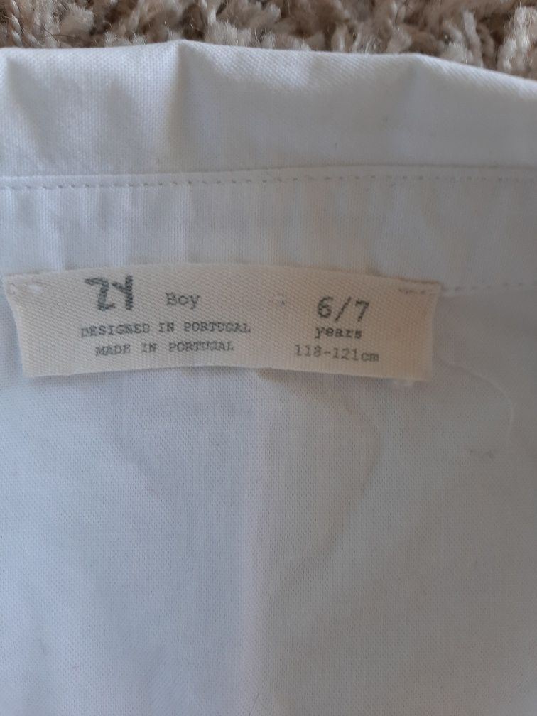 Camisa Zippy 6-7 branca