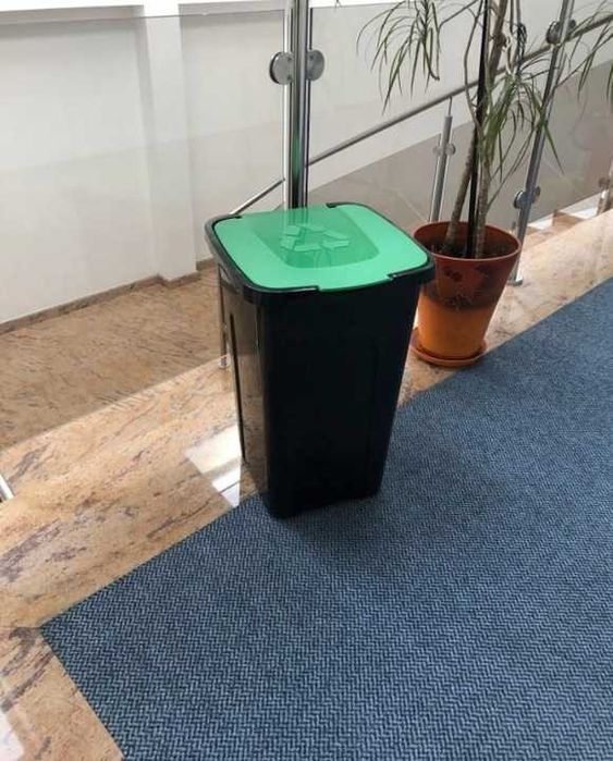 Kosze do segregacji odpadów 4x30L papier szkło plastik BIO XL