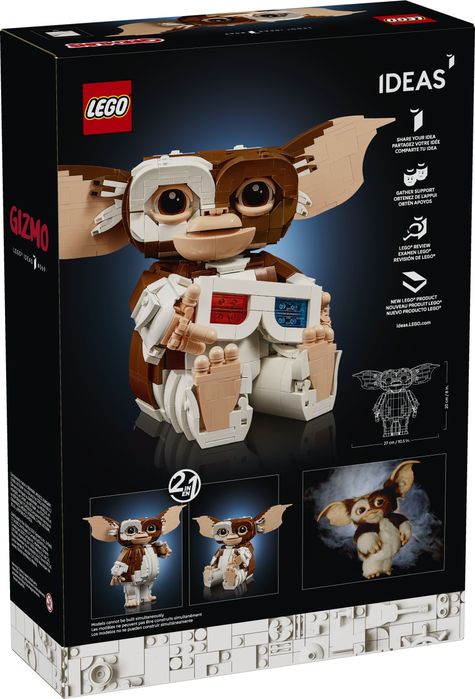LEGO 21361 Ideas - Gremliny rozrabiają: Gizmo