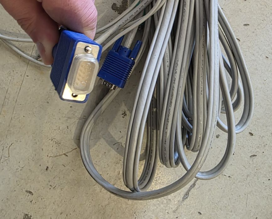 Кабель VGA, різна довжина, кількість