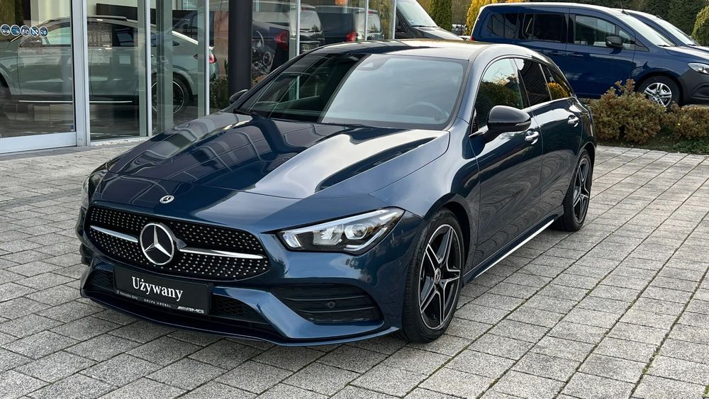 Mercedes-Benz CLA CLA200, AMG Line, Kamera 360, LED, KeyLess, Martwe Pole