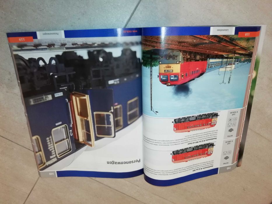 Katalog kolejowy modelarski Roco 2010 ilustrowany H0/ H0e/ TT
