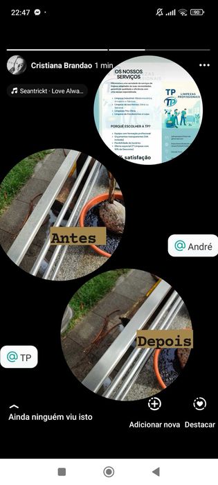 Serviço limpeza ao detalhe