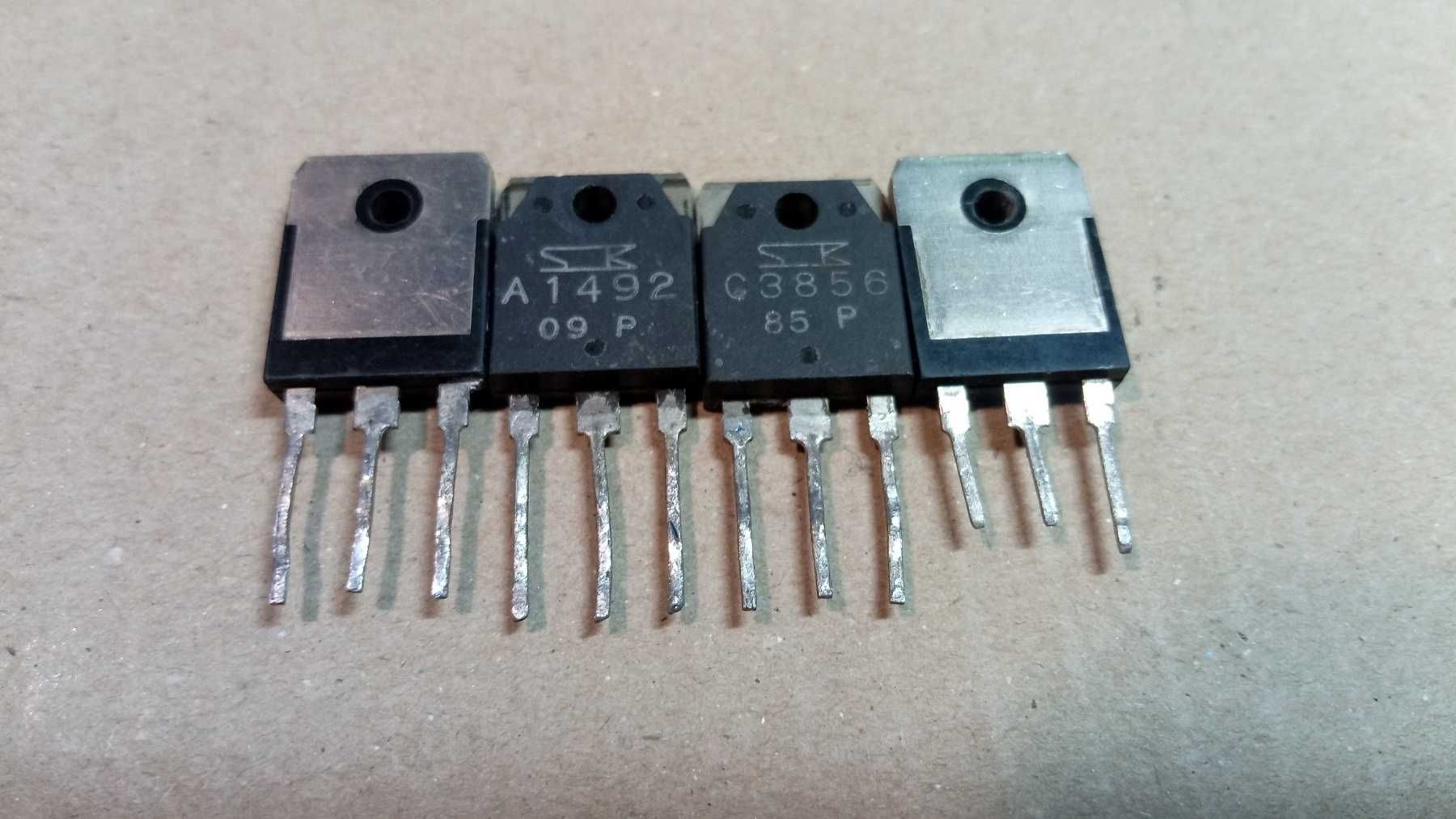 Транзистори SanKen 2SA1492 2SC3856. Оригінал.