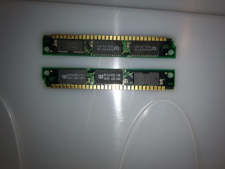 Modulos memória Pentium II e III
