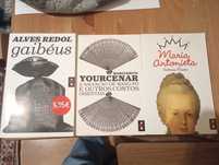 Livros- Gaibeus, Maria Antonieta, Wang Fu
