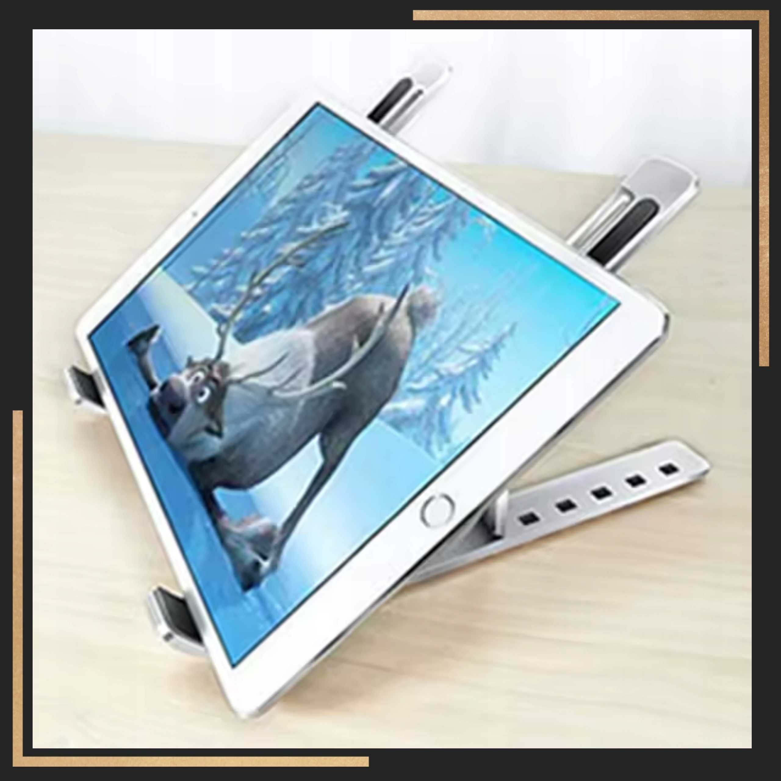 Podstawka pod laptopa aluminiowa tablet regulowana stojak na biurko