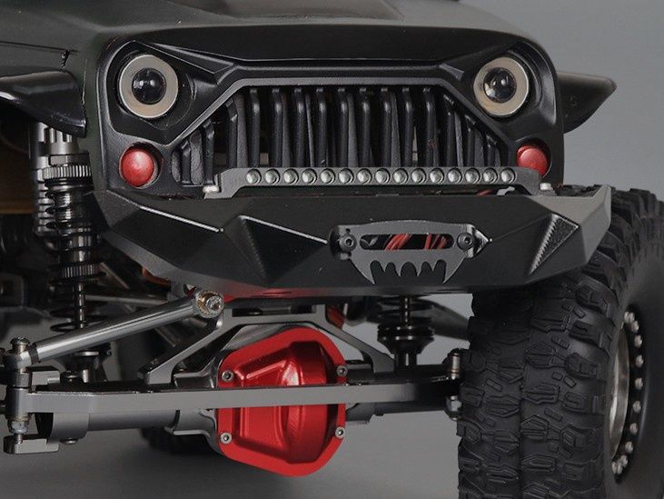 Metalowy zderzak przód+tył do modelu rc LED 1:10 TRX SCX AMEWI REELY