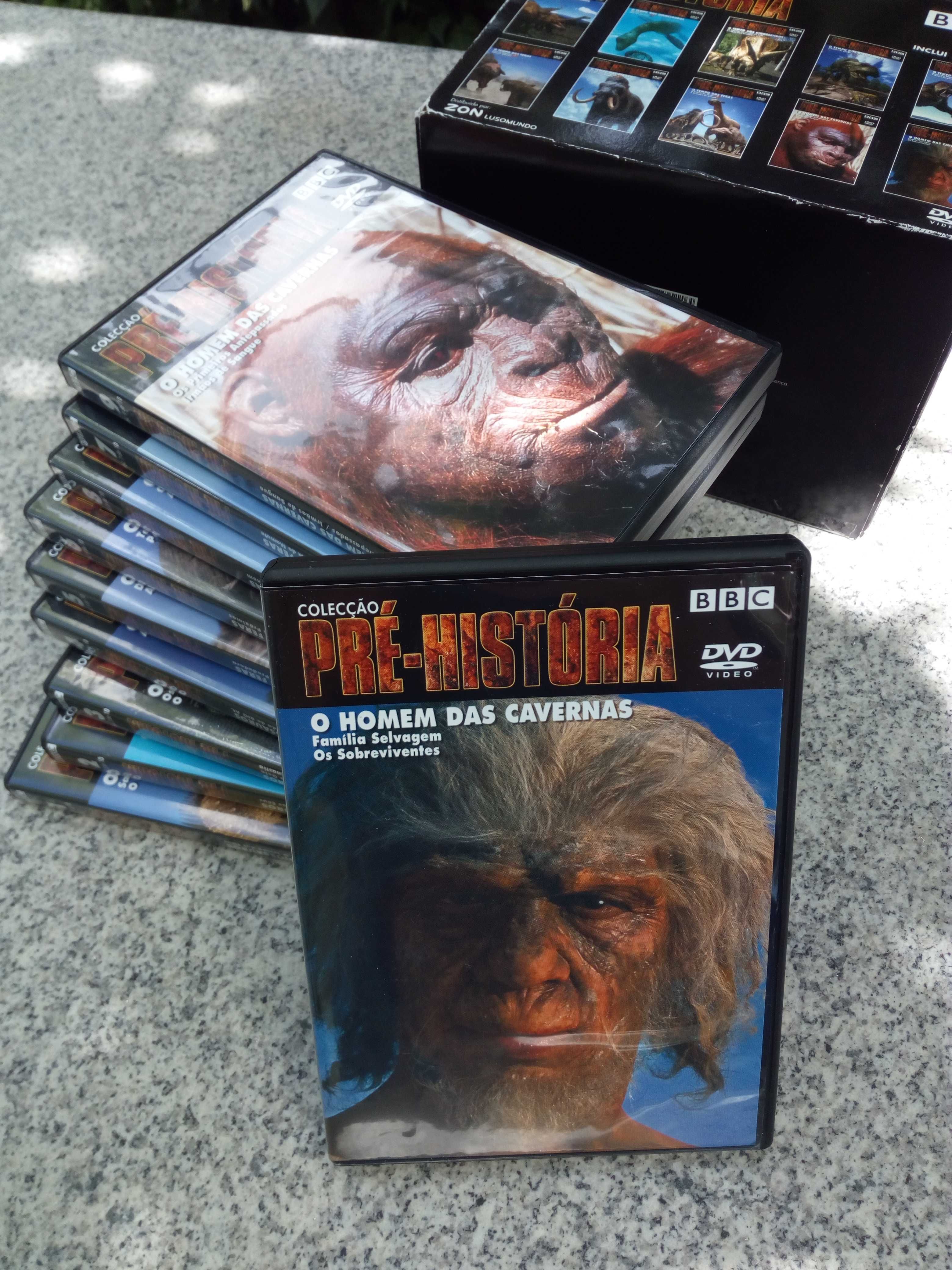 coleção dvds pré historia