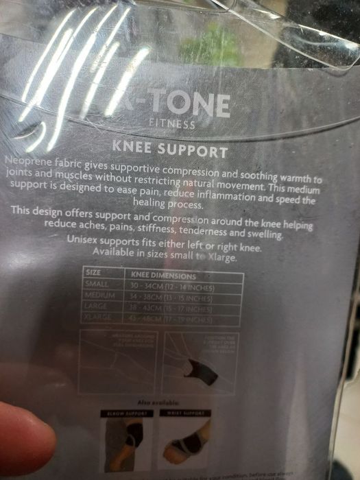 Наколінник x-tone fitness підтримка для колін