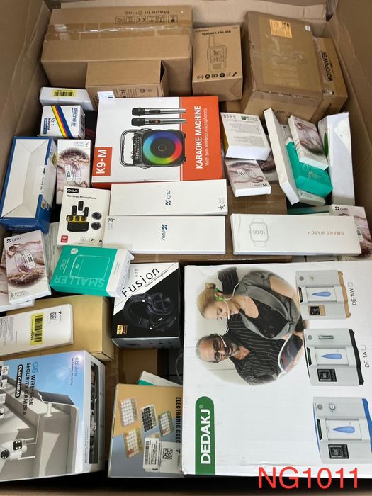 Palety MIX zwroty konsumenckie i nadwyżki magazynowe AMAZON