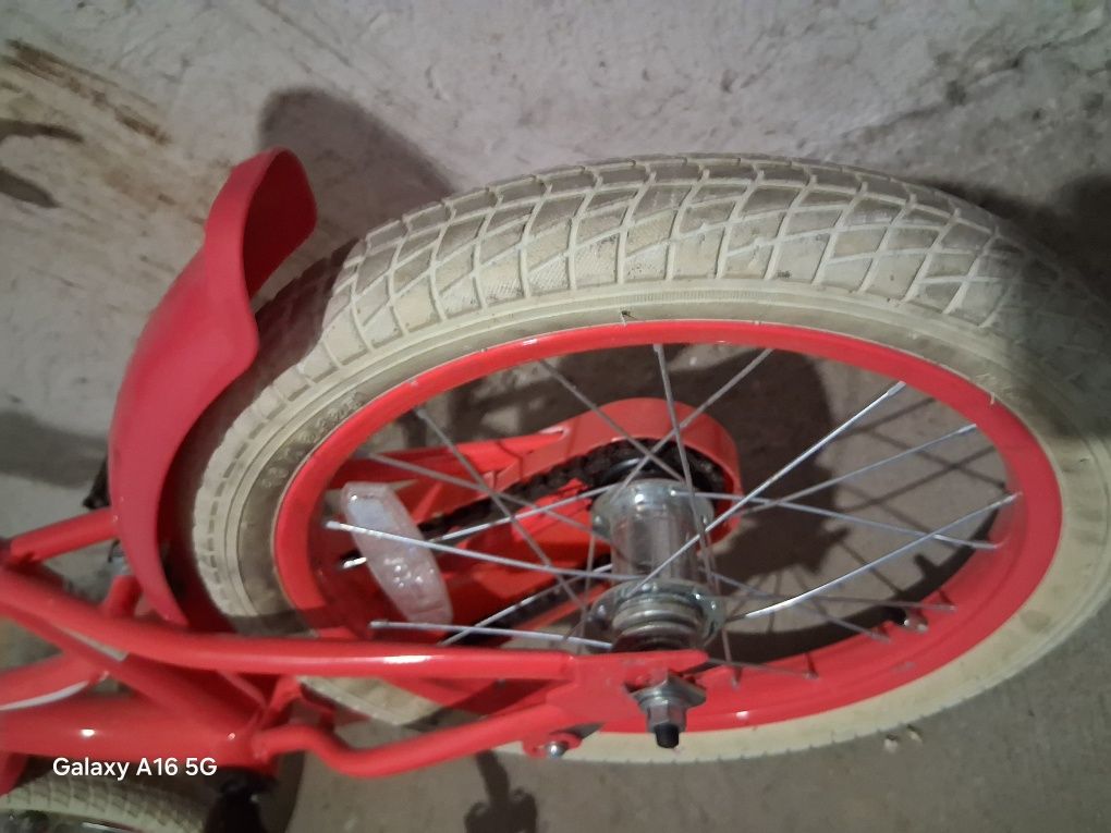 Rower dziewczęcy 16"