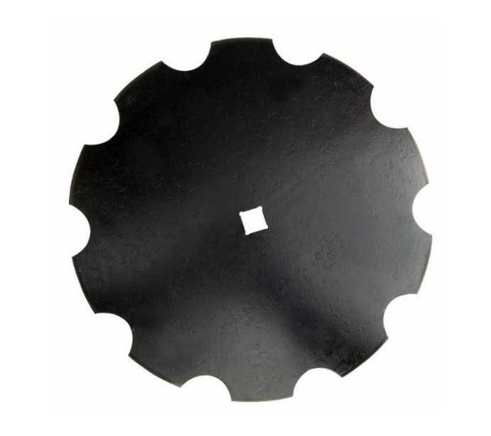 talerz uzębiony 660mm, grubość 6 mm, otwór 41 mm, do talerzówki