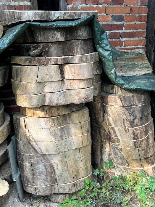 Drewniane plastry duże do oryginalnego ogrodu!