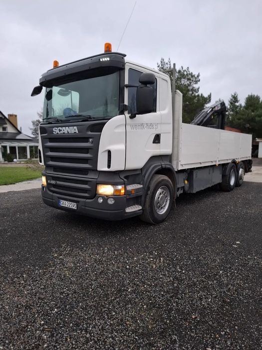 Scania R420  paka 6.6m HMF220K5