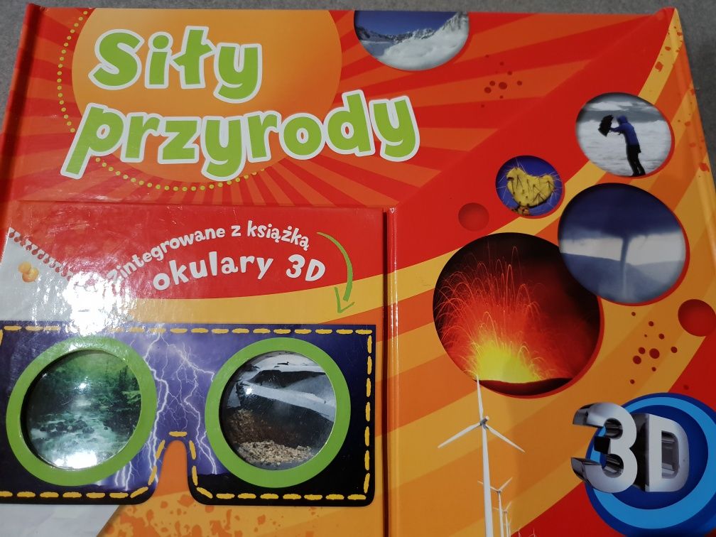 Siły przyrody 3D z okularami