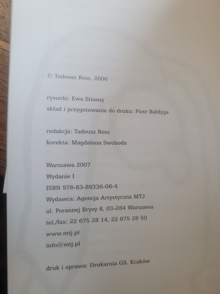 Tadeusz Ross, Piotr Fronczewski Rossmówki cz.1 i 2 + CD 2007 MTJ