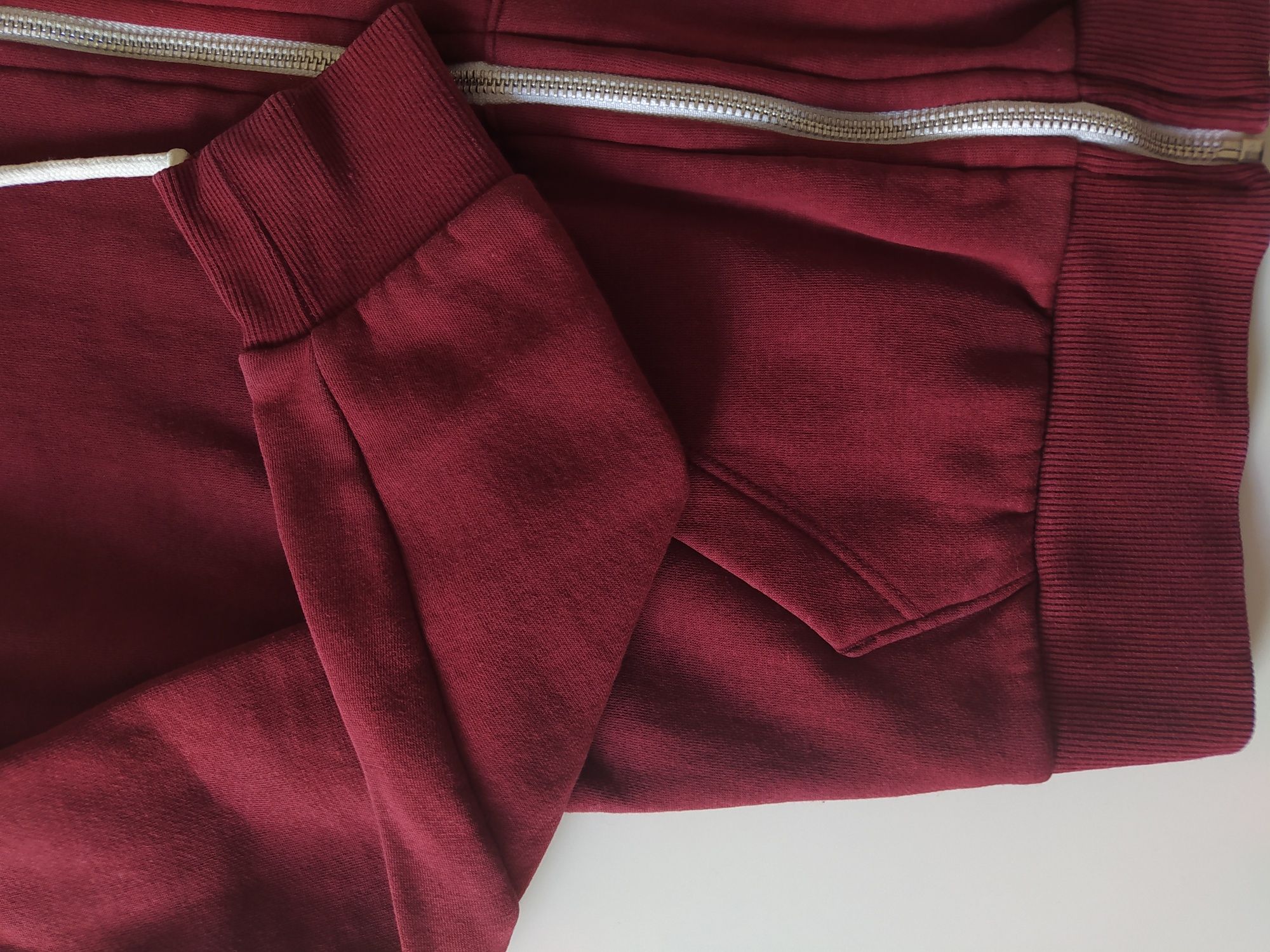 Bordowa bluza H&M