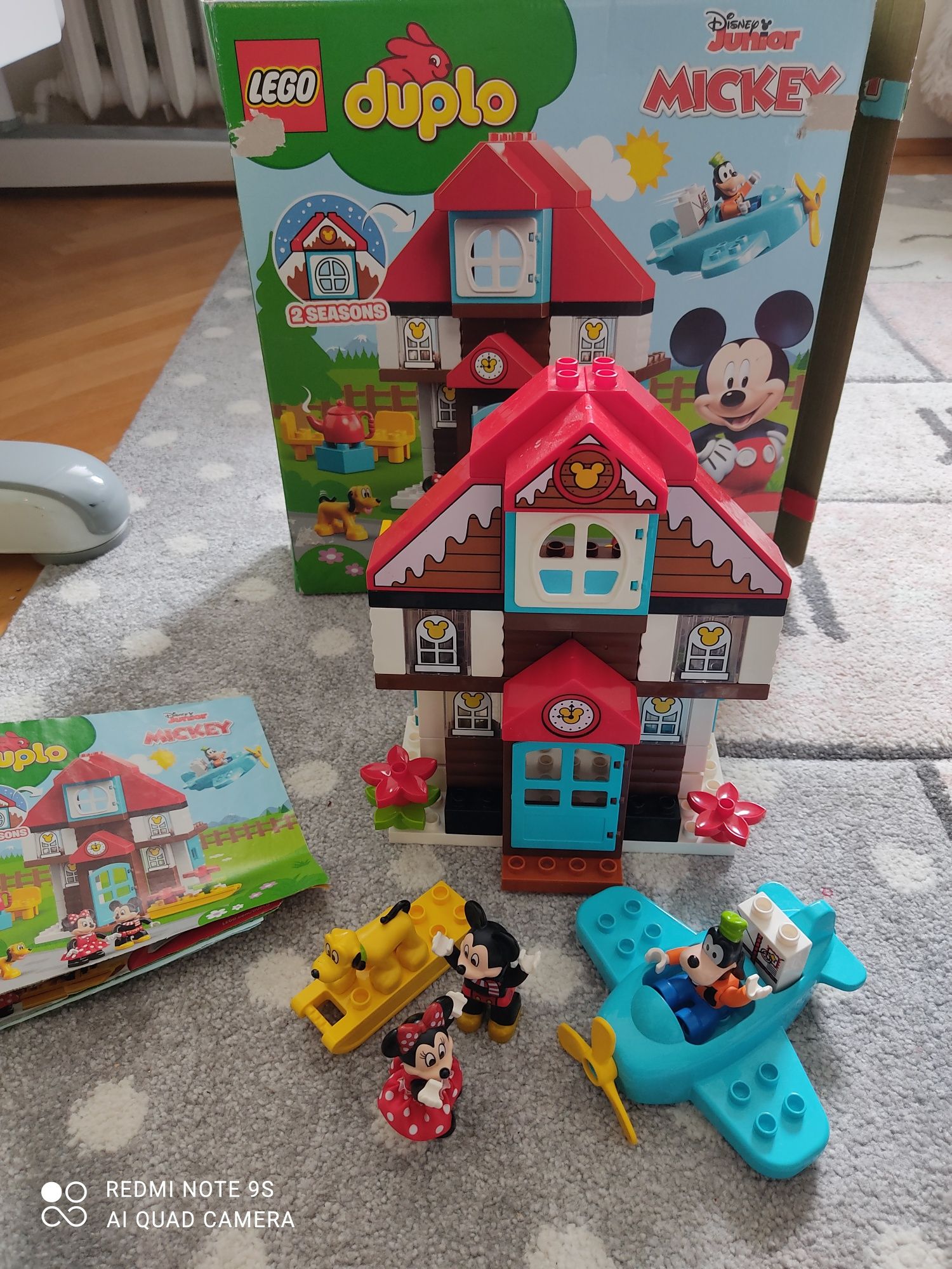 LEGO Duplo Mickey ( dwa sezony letni i zimowy)