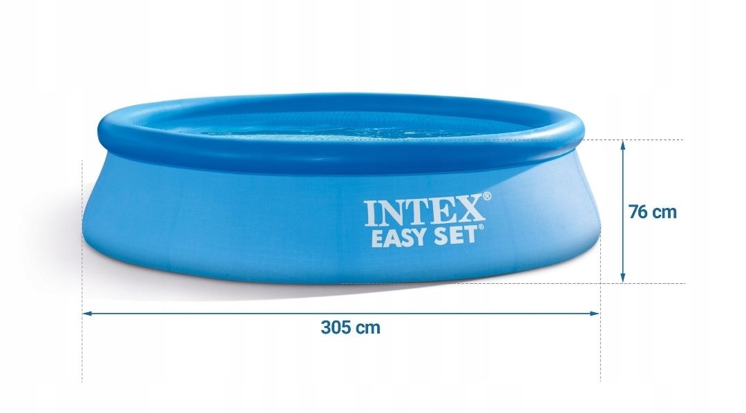 Basen INTEX Easy Set 305cm x 76cm z pompą w zestawie