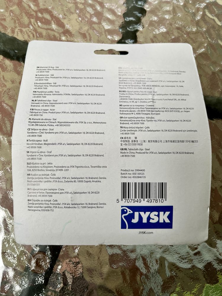 Ciężarki do obrusu, ogrodowe