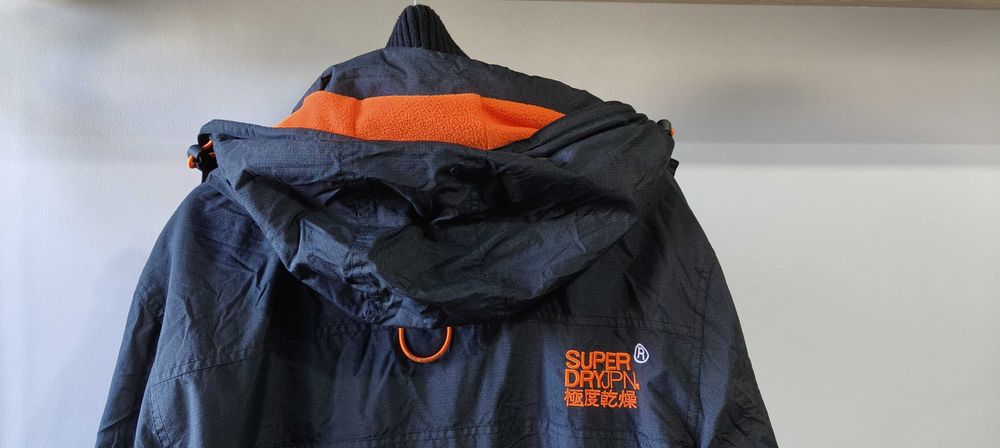 Superdry Kurtka Męska z Kapturem. L
